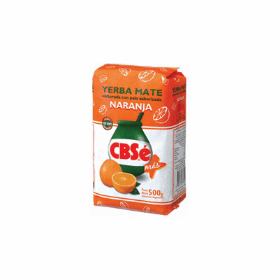 CBSé Yerba Mate Con Naranja 500 grs. CBSe Naranja