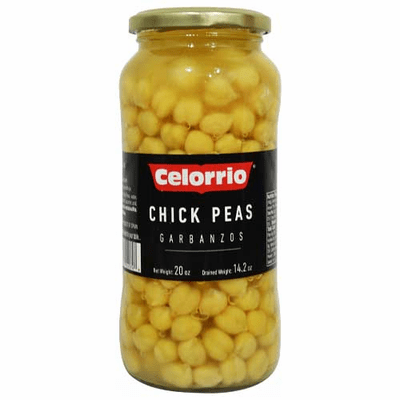 Celorrio Chick Peas Garbanzos Net Wt 20 oz