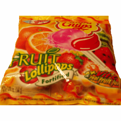 CHUPA CHUPS Fruit Lollipops 144 grs.