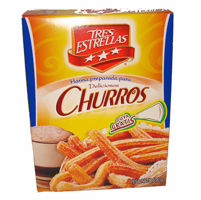 Churro Mix Tres Estrellas 17.6 oz.