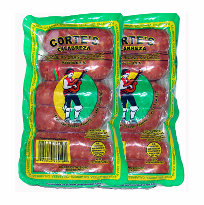 Corte's Calabreze Sausage 14 oz. - 2 packages