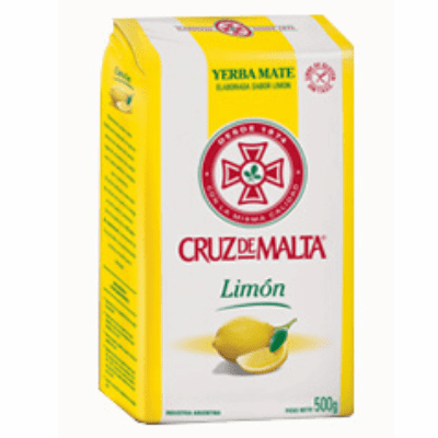 Cruz de Malta Yerba Mate Limon 500 grs. Cruz de Malta Limon Yerba Mate