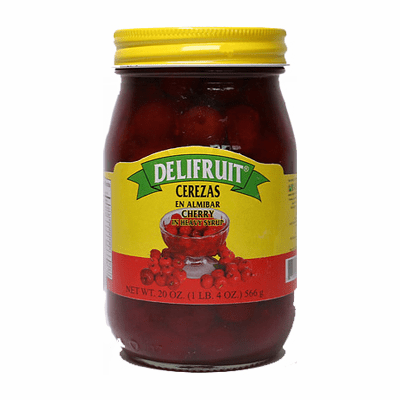 DELIFRUIT Cerezas En Almibar 20 oz.