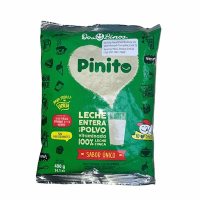 Dos Pinos Pinito Leche Entera en Polvo Net Wt 14.1 Oz – Amigo Foods