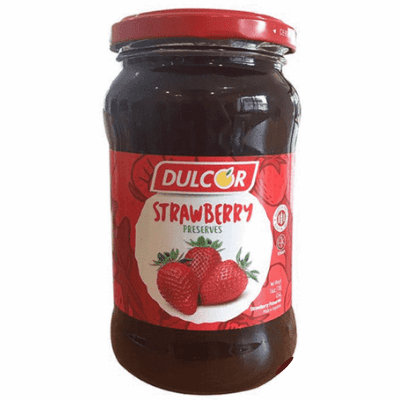 Dulcor Strawberry Preserves Net. Wt 454g