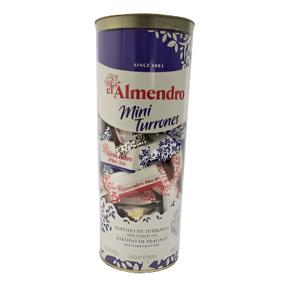 El Almendro Assorted Mini Turrones Net.Wt 500 Gr