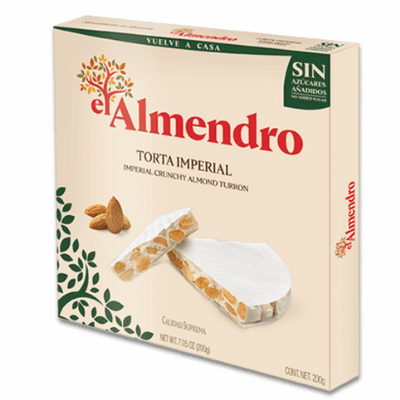 El Almendro Torta Imperial Sin Azucar 200 grs (7 oz.)