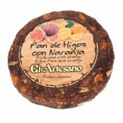 El Artesano Pan De Higos con Naranja (Fig Bread With Orange) Net. Wt 200g
