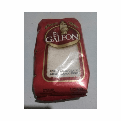 El Galeon Arroz Grano Largo Fino (Rice Extra Long Grain) Net.Wt 1 Lb