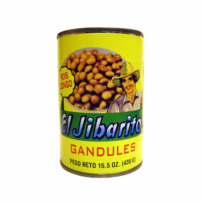 El Jibarito Dry Pigeon Peas ( Gandules Secos ) Net.Wt 15 oz