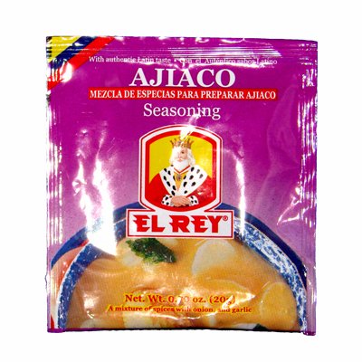 EL REY Mezcla de Especias Para Preparar Ajiaco 20 grs.