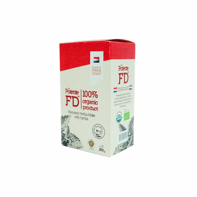 FD La Potente Yerba Mate Energizante "Organica" 500 grs. La Potente Yerba Mate