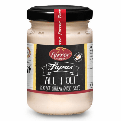 Ferrer Barcelona Tapas Sauce All I Oli Net.Wt 4.59 oz