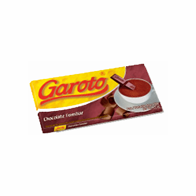 Garoto Chocolate Familiar 180 grs. (Chocolate Family Bar)