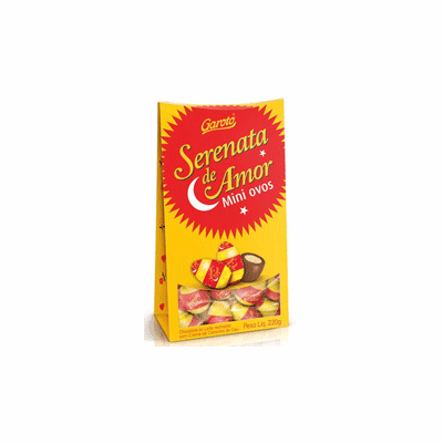 GAROTO SERENATA DE AMOR Mini Ovos Com crema de caju 110 grs.