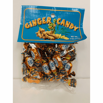 Ginger Candy Net.Wt 4 oz