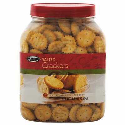 Global Original Salted Crackers Net Weight 8 oz (227g)