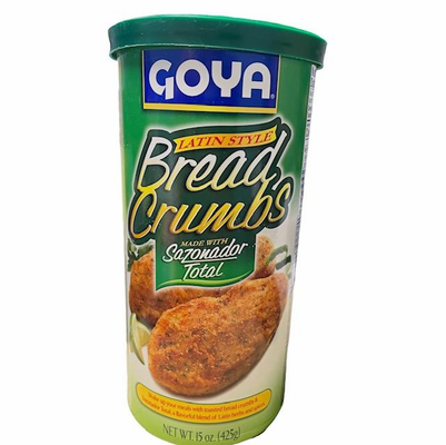 Goya Bread Crumbs Latin Style Net WT 15 oz