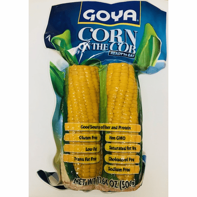 Goya Corn On The Cob Ready To Eat ( Mazorquitas De Maiz Tiernos Listas Para Comer) Net.Wt 17.64 oz