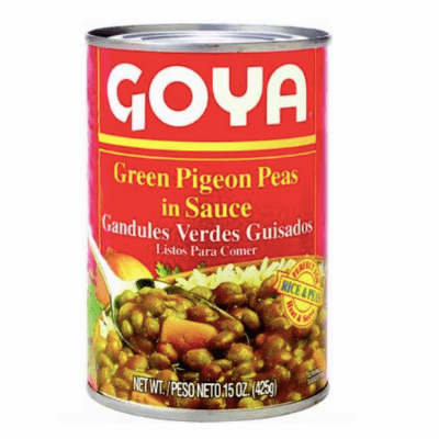 Goya Gandules Verdes Guisadas Listas para Comer 15 oz.