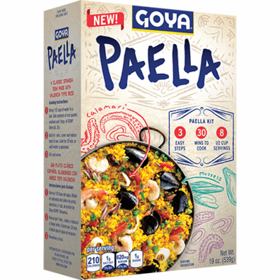 Goya Paella Kit Net Wt 8 oz - 3 Servings