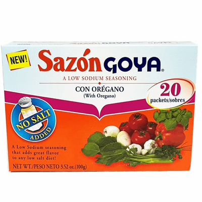 Goya Sazon con Oregano Econo Pak Net Wt 3.52 Oz