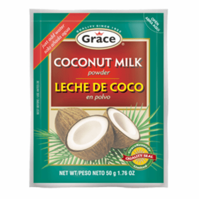 Grace Leche de Coco (Coconut Milk Powder) Net WT 1.76oz