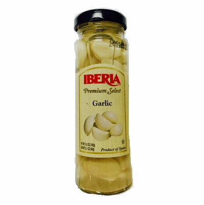 Iberia Ajos Blancos Españoles (White Garlic ) Glass Bottle 2 oz