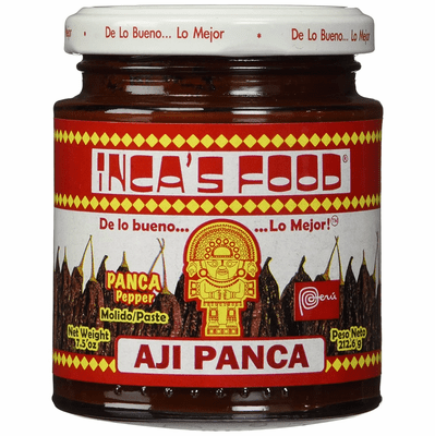 Inca Food Aji Panca (Panca Hot Pepper) Net.Wt 7.5 OZ