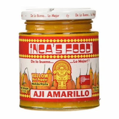 Inca's Food Aji Amarillo Yellow Hot Pepper Paste 15.7 oz