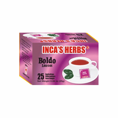 Inca's Herbs Te Boldo Net.Wt 0.88 oz
