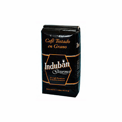 Induban Cafe Gourmet en Grano de Republica Dominica 1lb. bag