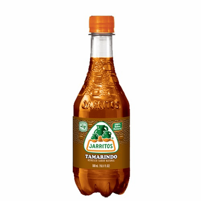 Jarritos Refresco Sabor Natural Tamarindo (Tamarind Soda) Made in Mexico - without caffeine - Pet Bottle 1.5 liters
