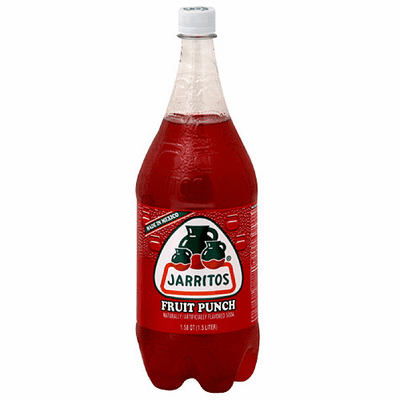 Jarritos Refresco Sabor Natural Tutifruti (Fruit Punch Soda) Made in Mexico- without caffeine- Pet Bottle 1.5 liters