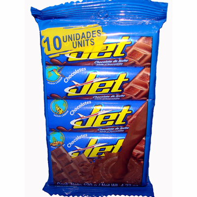 JET Chocolate de Leche 4.23 oz 12 unidades