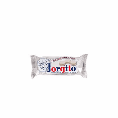 Jorgito Alfajorcitos Rellenos Con Dulce De Leche ( Sandwich Cookies Glazed ) Net.Wt 5.47 oz