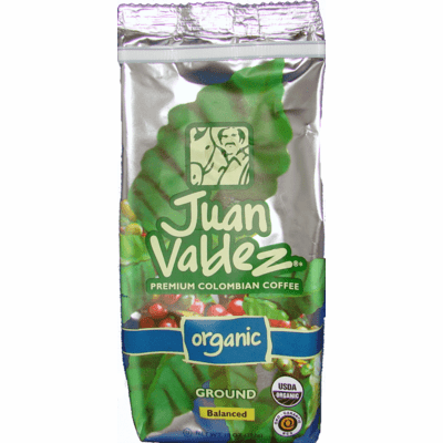 JUAN VALDEZ Cafe Colombiano Molido Organico Tostado Balanceado 12 oz