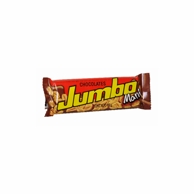 Jumbo Jet Chocolate de Leche con Mani 100 grs.
