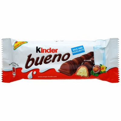 Kinder Bueno Milk and Hazelnuts Net.Wt 43g