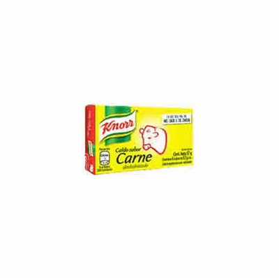 KNORR Caldo Con Sabor de Carne 6 Cubitos