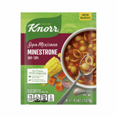Knorr Sopa Mexicana Minestrone Soup Net.Wt 2.75 oz