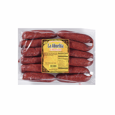 La Abuelita Chorizo Un sabor de su Casa 11 pcs (Ready to Eat) NET.Wt 40oz