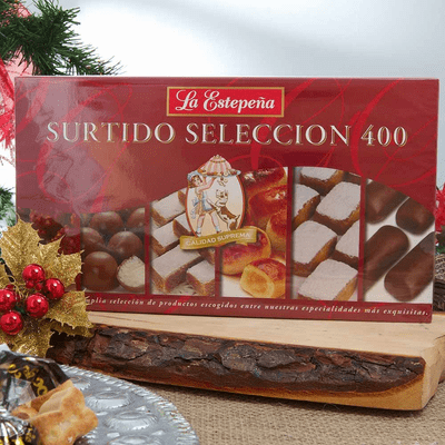 La Estepeña Surtido Seleccion ( Assorted Specialities ) Net. Wt 400gr