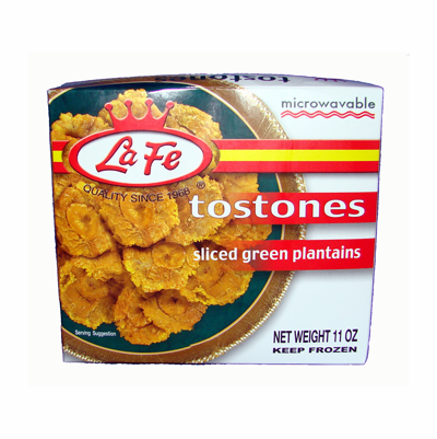 La Fe Tostones 11 oz. 4 Paquetes
