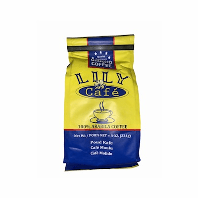 Lily Cafe Ground Coffee Net.Wt 8 oz