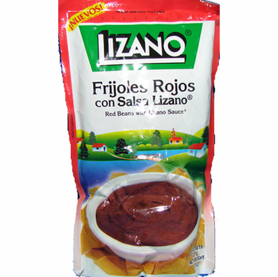 LIZANO Frijoles Rojos con Salsa 8 oz.