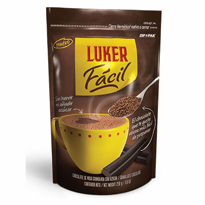 Luker Facil Chocolate de Mesa Granulado con Azucar (Granulated Chocolate) 250g