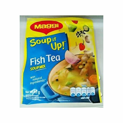 Maggi Soup It Up Fish Tea Soup Mix Net.Wt 40 GR