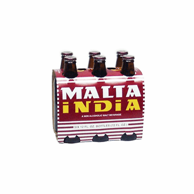 MALTA INDIA 6 Pack 12 oz. Bottles