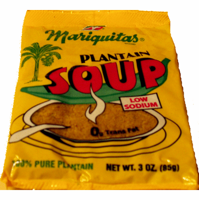 MARIQUITAS Mezcla para Sopa de Platano 3 oz.